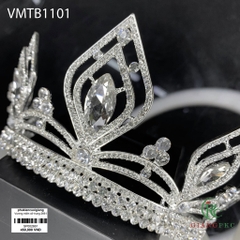Vương miện cô dâu cỡ trung chóp đá lớn giangpkc Vmtb1101