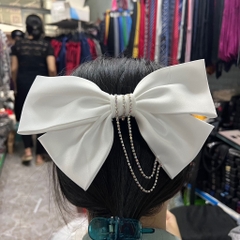 Nơ cài tóc cô dâu chất liệu phi bóng đính đường đá đẹp giá rất Việt Nam Giangpkc TP HCM 2022 Phụ kiện cưới Giang