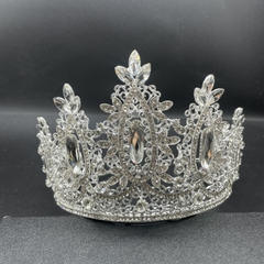 Vương miện trao giải hoa hậu dáng cao đá trắng cao 12cm  T6-2024  giangpkc-phu-kien-thoi-trang