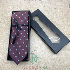 Cà vạt nam 8cm màu sắc thập niên 80 kèm hộp Giangpkc 2024  giangpkc-phu-kien-thoi-trang