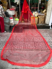Voan cô dâu đỏ dài 5m viền ren có sẵn xược cài  giangpkc-phu-kien-thoi-trang SP2222706