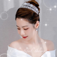 Vương miện cô dâu hạt trai lớn 2 tầng mẫu đẹp TP HCM Giangpkc 2023 SP2221937  giangpkc-phu-kien-thoi-trang