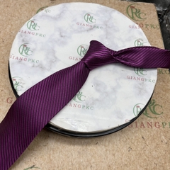 Cà vạt nam trung niên mệnh Hỏa tự thắt 8cmx150cm  giangpkc-phu-kien-thoi-trang