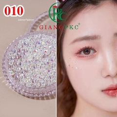 Đá đính mắt make up - miếng dán đính đá trang điểm cho mặt, mắt, tóc Giangpkc  giangpkc-phu-kien-thoi-trang