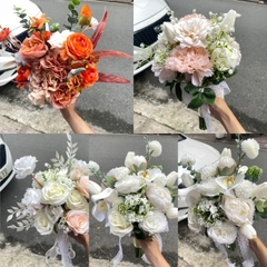 Hoa cưới cầm tay cô dâu chất liệu vải chụp hình cưới trang trí nhà cửa Giangpkc 7-2023  giangpkc-phu-kien-thoi-trang