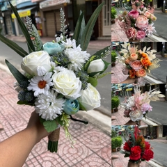 (MỚI) Hoa cưới cầm tay cô dâu cho các Studio chuyên nghiệp mẫu tháng 11-2021 số lượng ít Giangpkc