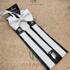 Dây đai quần chữ y nam 2.5cm  kèm nơ cao cấp Giangpkc  2023 giangpkc-phu-kien-thoi-trang