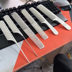 Bộ 6 Lược chải tóc, Lược cắt tóc hình hoa văn KAMM Giangpkc  giangpkc-phu-kien-thoi-trang
