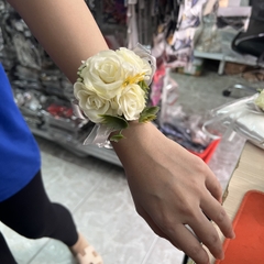 Vòng Hoa Đeo Cổ Tay Cô Dâu, Phù Dâu, Trang Trí Đám Cưới, Dự Tiệc Đi Dạ Hội  giangpkc-phu-kien-thoi-trang