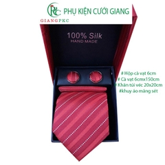 [HCM]20 mẫu calavat Thời trang nam phụ kiện nam Cà Vạt nam hộp 6cm tổng hợp các mẫu đẹp bán chạy :nhất tháng 5-2021 Giangpkc Giangpkc