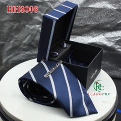 Cà vạt nam hộp 8cm hh008