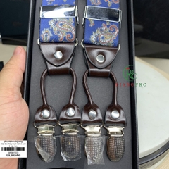 Đai chữ Y nam khổ 3.5cm hoa văn thời trang