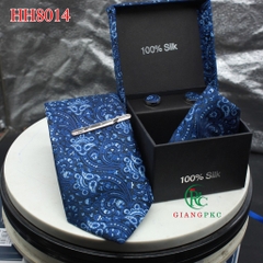 Cà vạt nam hộp 8cm hh014