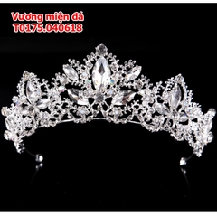 Vương miện cô dâu mẫu mới lớn hoa văn đẹp giá tốt