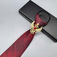 Cà vạt nam 8cm thắt sẵn Trung niên trang trí kiểu tổng tài  giangpkc-phu-kien-thoi-trang