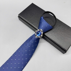 Cà vạt nam 8cm thắt sẵn Trung niên trang trí kiểu tổng tài  giangpkc-phu-kien-thoi-trang