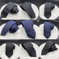 Cà vạt nam 6cm dành cho thanh niên - mc - chú rể mẫu mã mới bản nhỏ hợp thời trang tự thắt vải tốt sx Việt Nam GiangPKC
