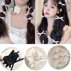 Sét 6 kẹp tóc Kẹp tóc nơ MiNi phong cách lolita xinh xắn  giangpkc-phu-kien-thoi-trang