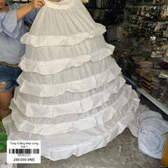[HCM]Tùng phồng mặc trong váy cưới   6 tầng thép cứng loại 1 dùng cho các tiệm váy cưới chuyên nghiệp Giangpkc tphcm