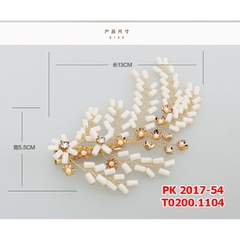 Ốp tia cài tóc cô dâu cao cấp