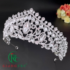 Vương miện cô dâu mới nhất T9-2022 cao 6cm ngang 16cm Giangpkc  giangpkc-phu-kien-thoi-trang