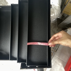 Cốp makeup chuyên nghiệp 6 ngăn màu đen viền hộc dài kt 40x25x37cm  giangpkc-phu-kien-thoi-trang