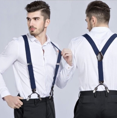 [TPHCM ] Suspender nam, Dây đai chữ Y bản 3,5cm đai 6 khóa chất liệu cao cấp Giangpkc giangpkc-phu-kien-thoi-trang