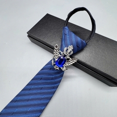 Cà vạt nam 8cm thắt sẵn Trung niên trang trí kiểu tổng tài  giangpkc-phu-kien-thoi-trang