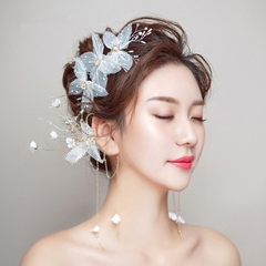 [HCM]Cài tóc cô dâu kèm đôi cài móc tai độc đáo GIANGPKC Sp003025