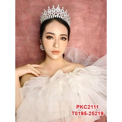 Vương miện cô dâu mẫu mới sang trọng đẹp giá tốt toàn quốc - phụ kiện cưới Giang