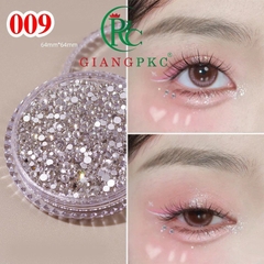Đá đính mắt make up - miếng dán đính đá trang điểm cho mặt, mắt, tóc Giangpkc  giangpkc-phu-kien-thoi-trang