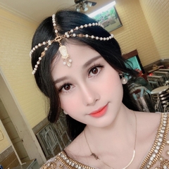 Phụ kiện cài trán phong cách cổ điển