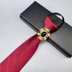 Cà vạt nam 8cm thắt sẵn Trung niên trang trí kiểu tổng tài  giangpkc-phu-kien-thoi-trang
