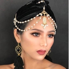 Phụ kiện cài trán phong cách cổ điển