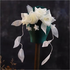 💐 Hoa Voan Cài Tóc Cô Dâu - Biểu Tượng Của Sự Tinh Tế và Duyên Dáng 💐 giangpkc-phu-kien-thoi-trang