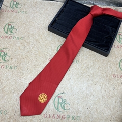 Cà vạt Trung Niên dành riêng cho đám cưới 2024 Giangpkc 8cm tự thắt chữ song hỷ giangpkc-phu-kien-thoi-trang