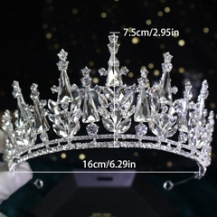 Vương miện cô dâu Thái Lan mẫu đá dài độc đáo T6-2024  giangpkc-phu-kien-thoi-trang