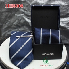 Cà vạt nam hộp 8cm hh008