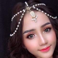 Phụ kiện cài trán phong cách cổ điển