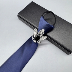 Cà vạt nam 8cm thắt sẵn Trung niên trang trí kiểu tổng tài  giangpkc-phu-kien-thoi-trang