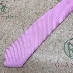 Cà vạt nam mẫu thắt sẵn dây kéo 6cm màu hồng kẻ ánh mẫu mới nhất 2023 Giangpkc