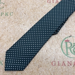 Cà vạt nam mẫu thắt sẵn dây kéo 6cm màu xanh lá chấm bi mẫu mới nhất 2023 Giangpkc