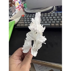 Bộ hai hoa cài tóc cô dâu trắng Giangpkc 2022 -5-01