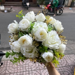 (MỚI) Hoa cưới cầm tay cô dâu cho các Studio chuyên nghiệp mẫu tháng 11-2021 số lượng ít Giangpkc