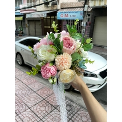 Hoa cầm tay cô dâu rẻ mà đẹp Giangpkc mới 122021