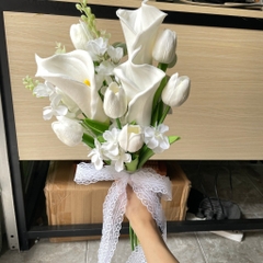 (MỚI) Hoa cưới cầm tay cô dâu cho các Studio chuyên nghiệp mẫu tháng 11-2021 số lượng ít Giangpkc