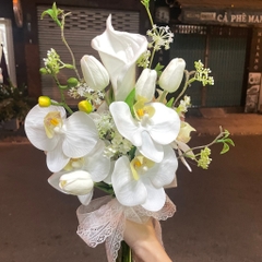 (MỚI) Hoa cưới cầm tay cô dâu cho các Studio chuyên nghiệp mẫu tháng 11-2021 số lượng ít Giangpkc
