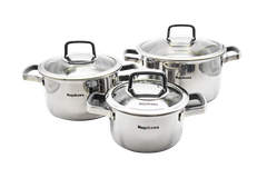 Bộ nồi đáy từ cao cấp Nagakawa NAG1353