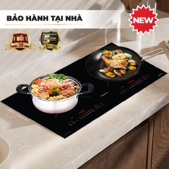 Bếp điện từ đôi Inverter Nagakawa NDI9196 công suất 4000W