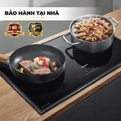 Bếp đôi điện từ Nagakawa UltraSlim NK2C22MB